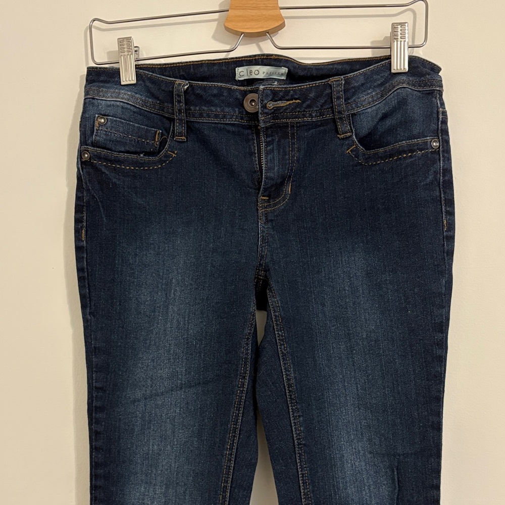 Cleo Women's Dark Blue Skinny Jeans